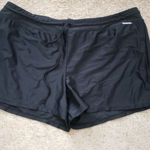 Plus size swim shorts